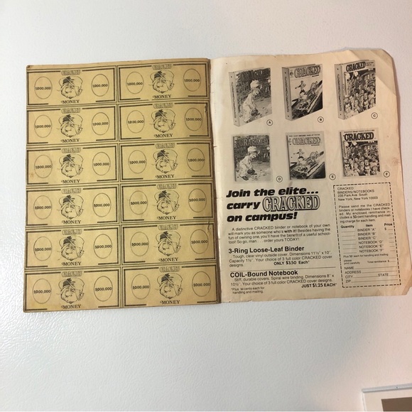 Extra Special Cracked Magazine First Collectors Annual 1976 Millionaire Game - Picture 10 of 13